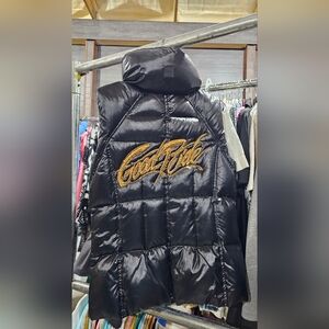Good Ride Vest Gold Logo Size Small NWOT